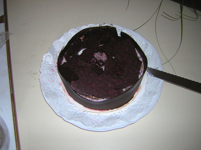 Le magnifique gâteau fait pour l'anniversaire de Branka