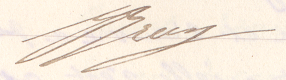  Signature d'Henri Brun